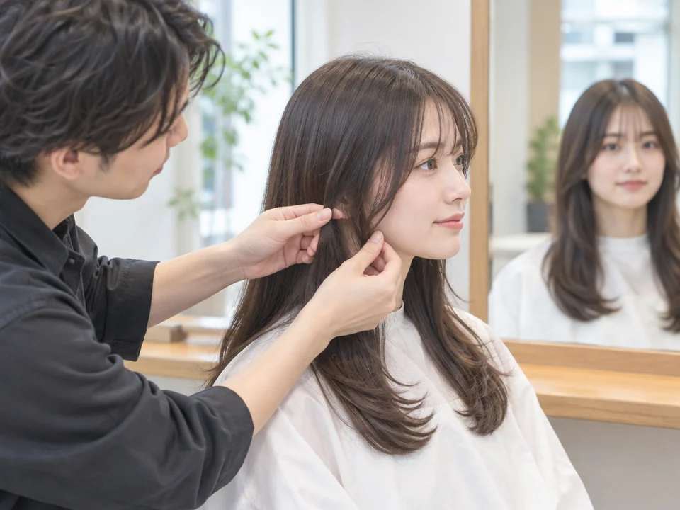 顔周りのカットで印象を整える方法