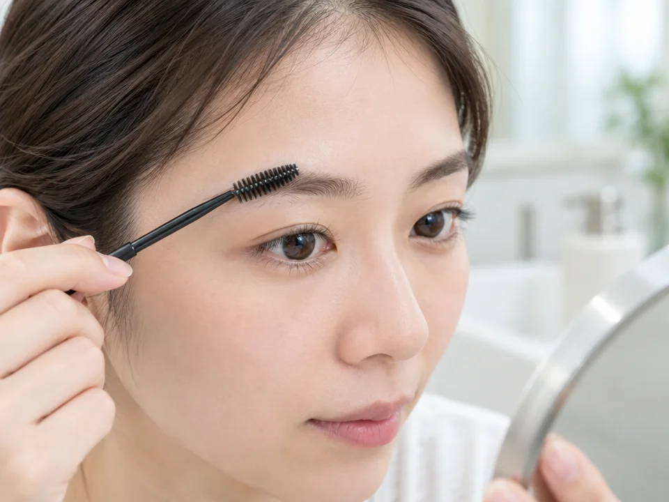 眉メイクを整えやすくする補助道具