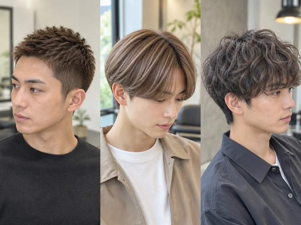 髪型に合わせたメンズヘアカラーの考え方