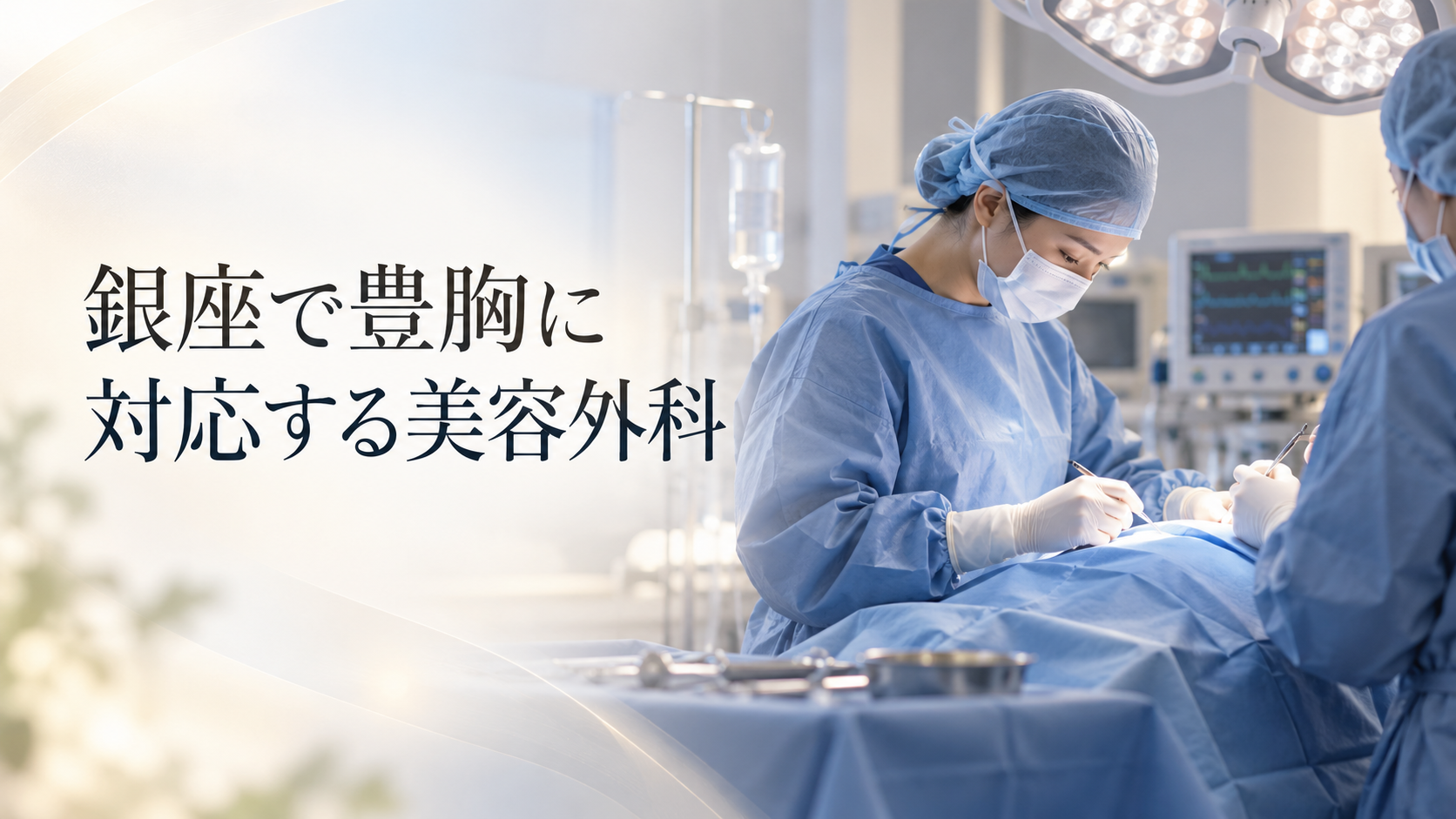銀座で豊胸に対応する美容外科