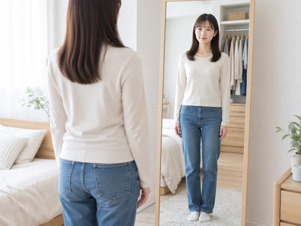 バストの位置で印象はどう変わる？服の上からバランスを確認する方法