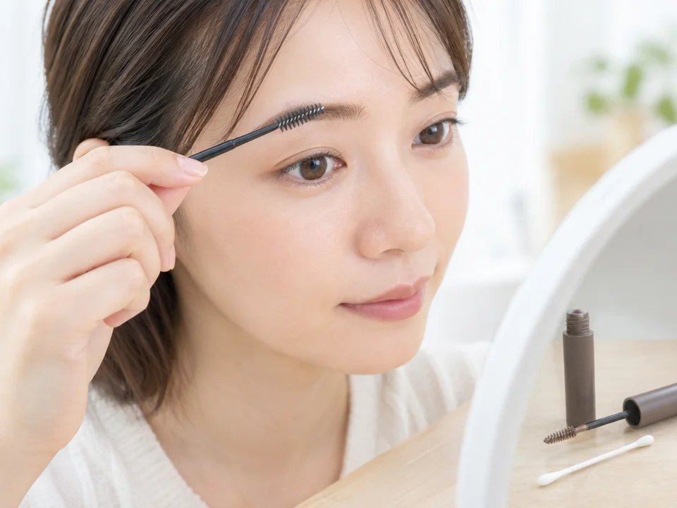 眉マスカラで失敗したときの直し方