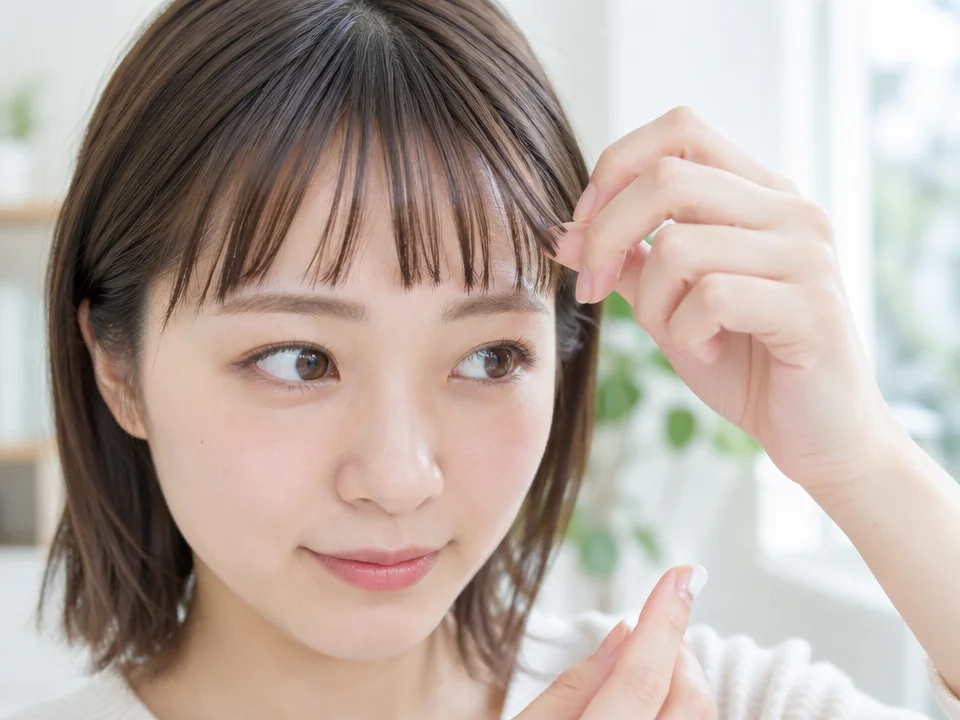 切りすぎた状態に合わせた自然な隠し方