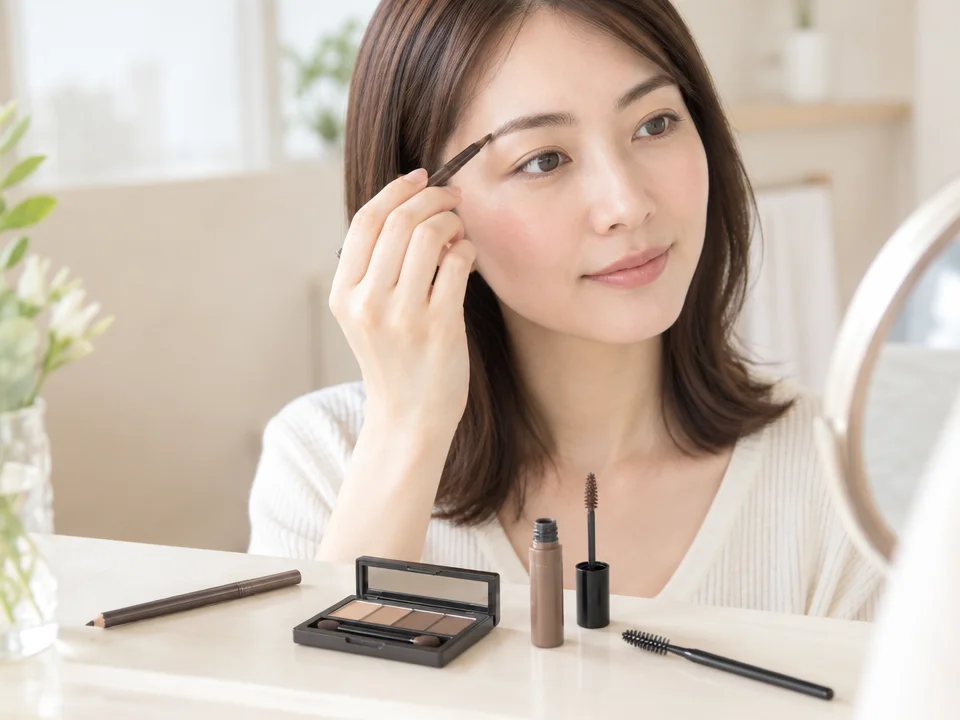 眉メイクに必要な道具は？ペンシル・パウダー・眉マスカラの使い分け