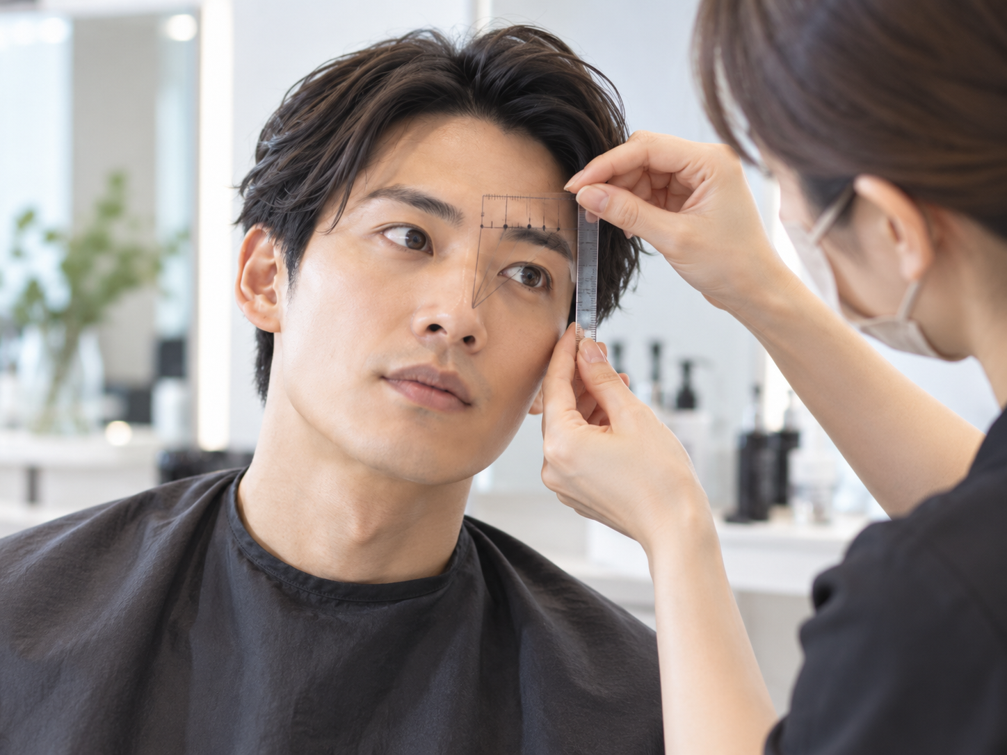 メンズ眉毛の形は自眉と骨格を基準に決める
