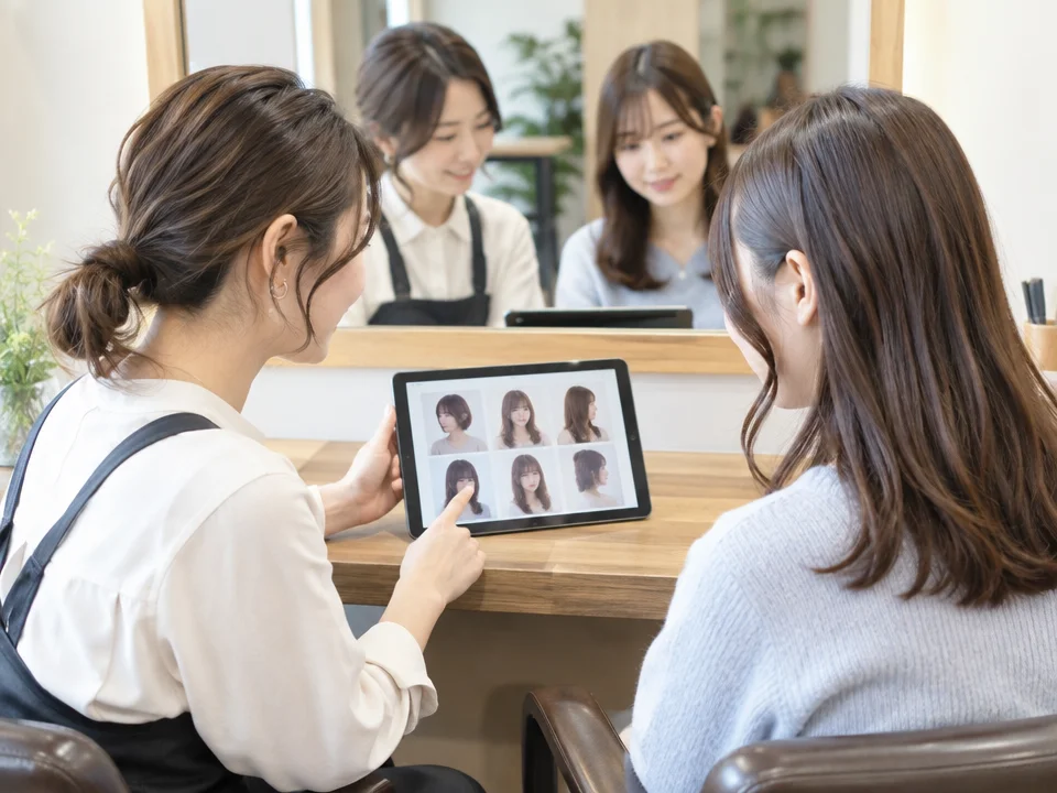 顔型別に見る前髪と顔周りの作り方