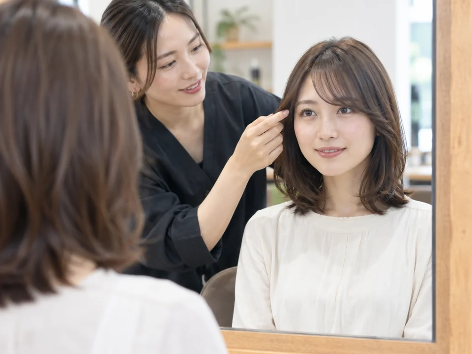 顔型に合わせた前髪の選び方