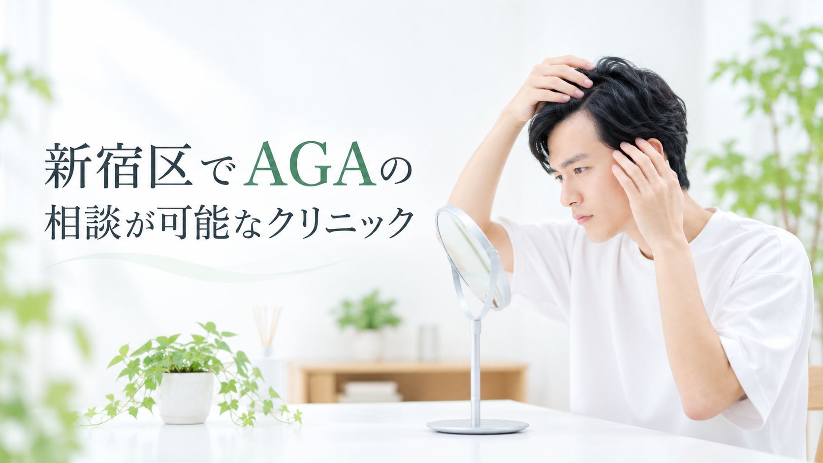 新宿区でAGAの相談が可能なクリニック