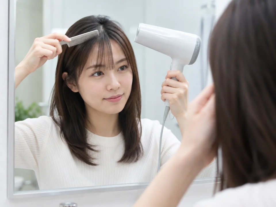 巻いた前髪の失敗を直して長持ちさせるコツ